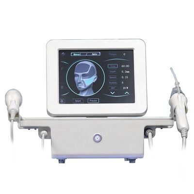 The new generation of gold radio frequency 2 in 1 beauty device, radio frequency anti-aging, facial lifting and firming, Portable skin rejuvenation device.