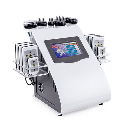 6-in-1 Vacuum Cavitation Slimming Machine with RF & EMS for Body Contouring, Fat Reduction and Skin Tightening