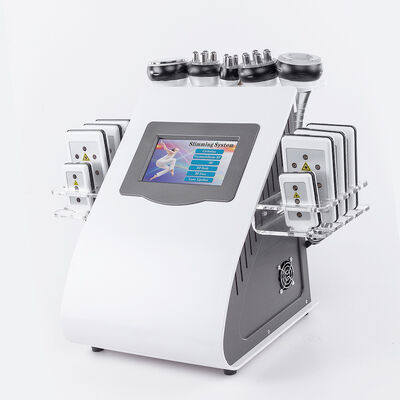 6-in-1 Vacuum Cavitation Slimming Machine with RF & EMS for Body Contouring, Fat Reduction and Skin Tightening