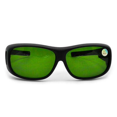 Professional Laser Protective Goggles Green Lens 755 808 1064nm Laser Safety Glasses for Beauty Salon Laser Treatment Eye Protection