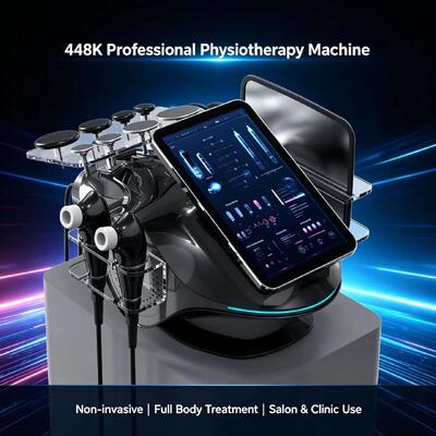 Professional 448KHz 500W Air-cooled TECAR Therapy RF Machine for Body Slimming and Pain Relief