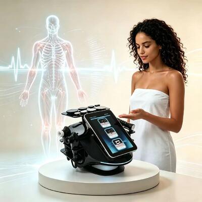 Portable 448KHz TECAR Therapy Machine RET CET Radiofrequency Beauty Equipment for Facial Care Body Contouring SPA