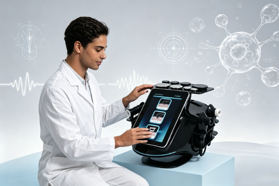 Hazeen 448K Tecar Diathermy Device CET RET Dual Mode Skin Firming Body Shaping Face Lifting Beauty Machine